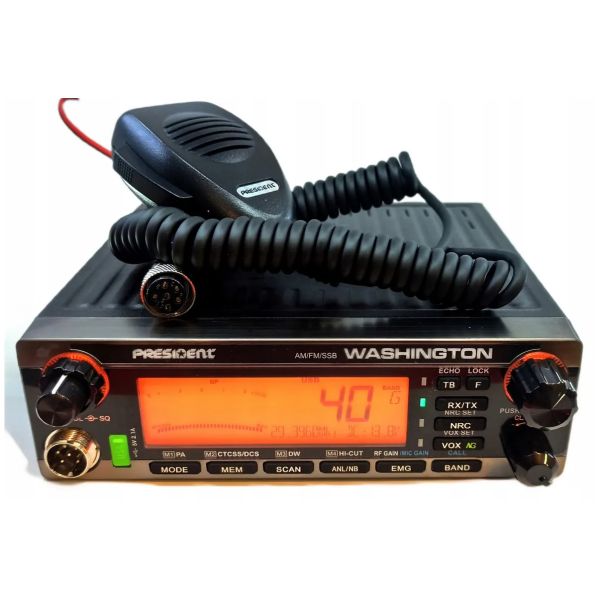 CB Radio President Washington 10/12m AM/FM/SSB